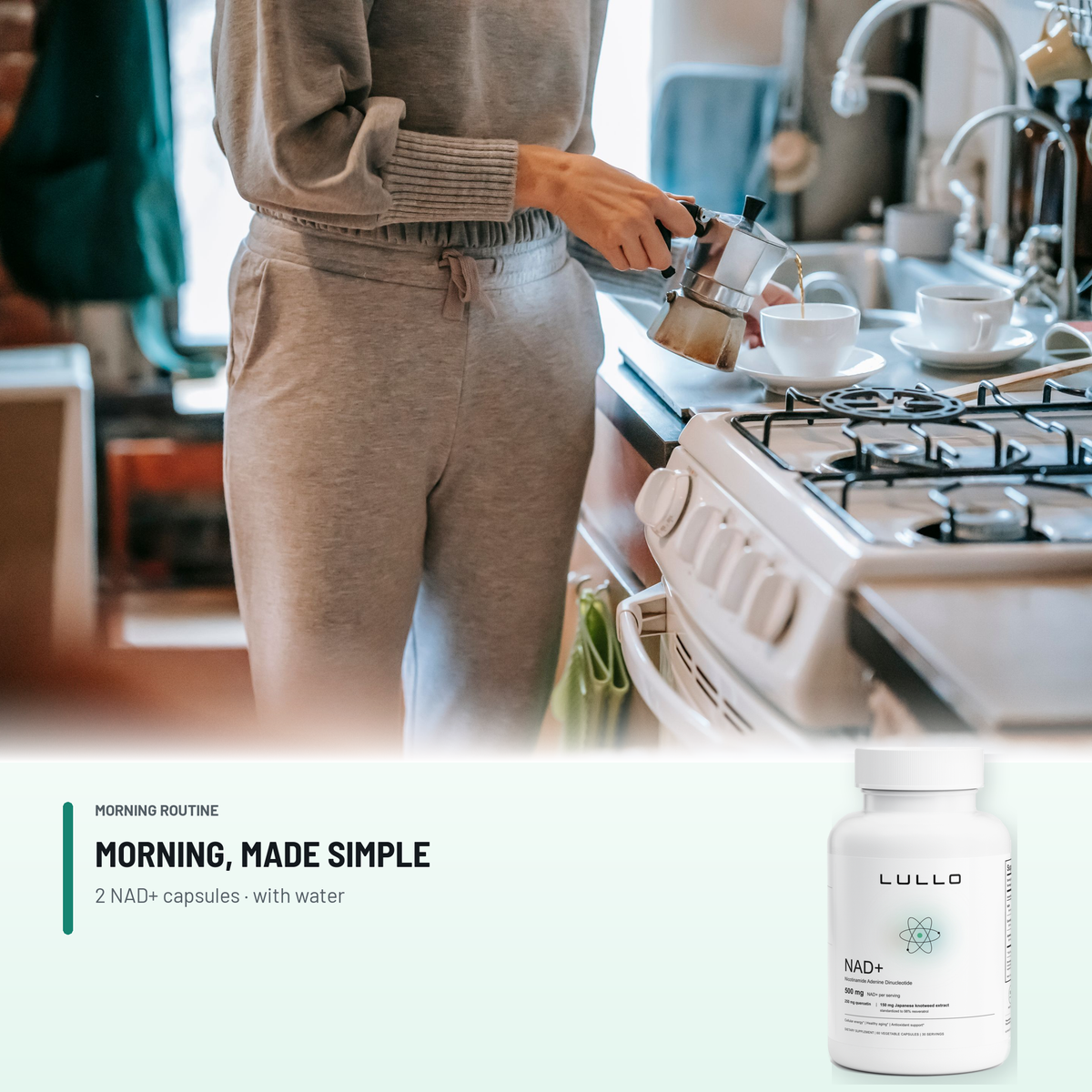 NAD+ Morning & NMN Night Routine