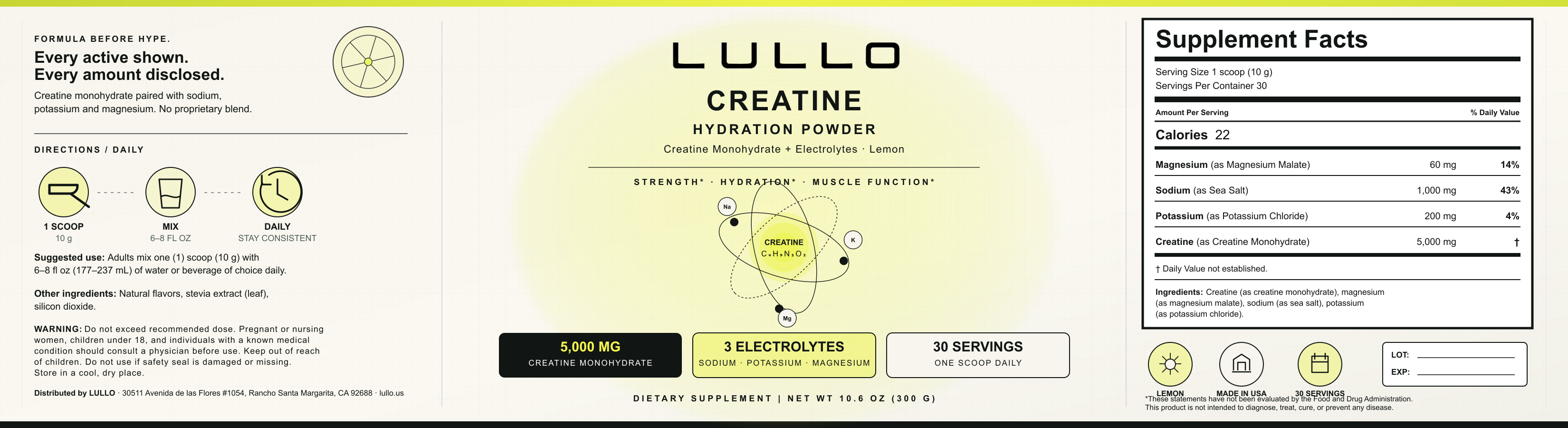 Creatine Hydration Fusion